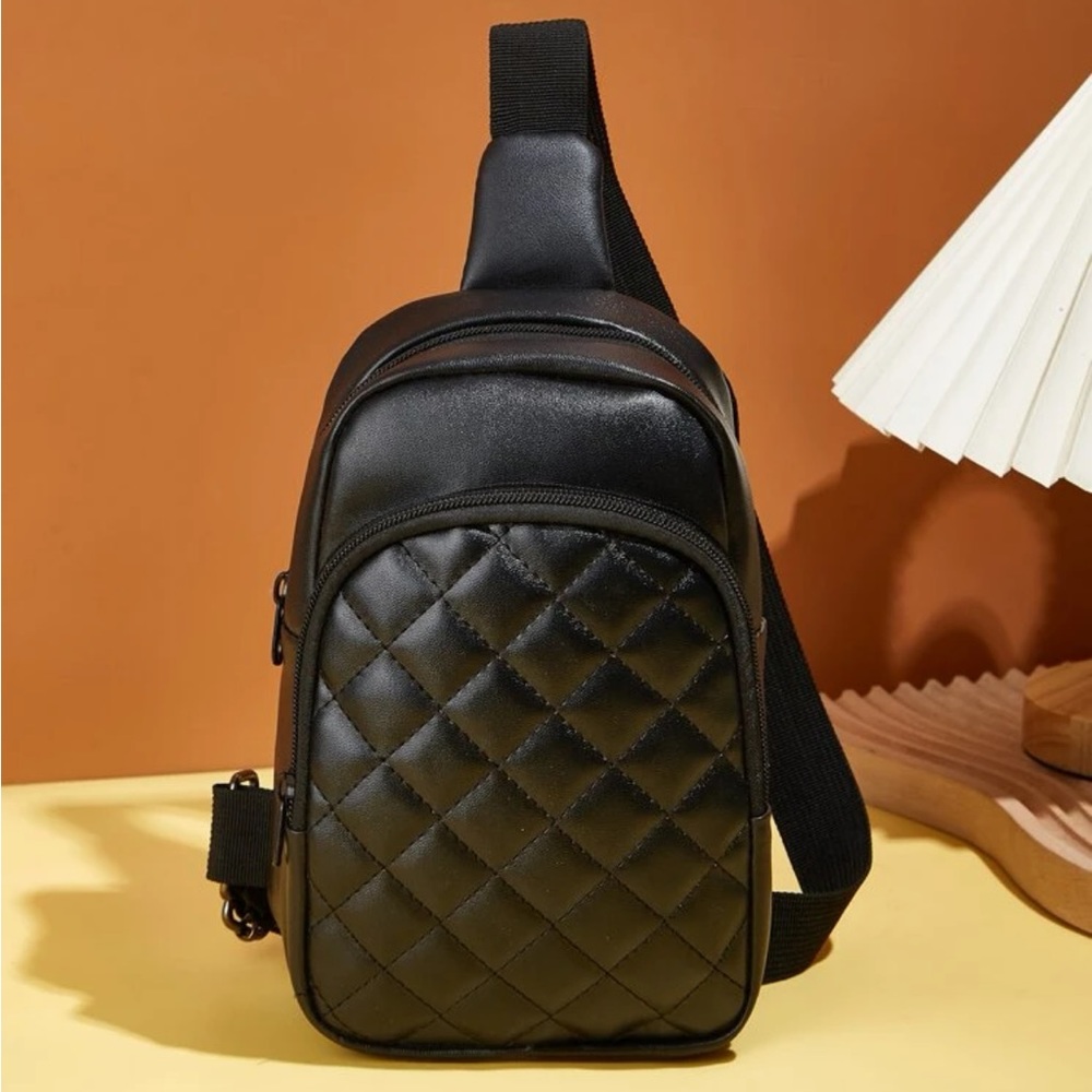 stellar quilted belt bag🌙